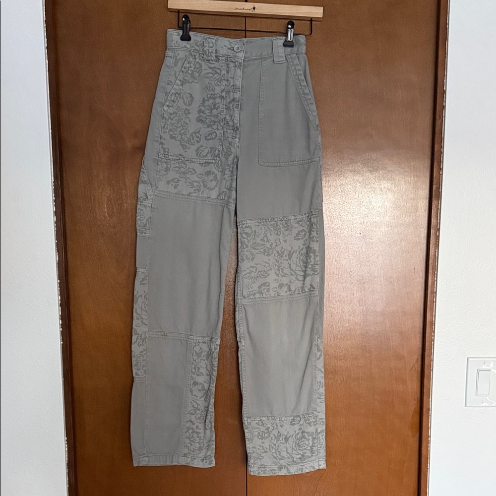 Topshop Floral Pants